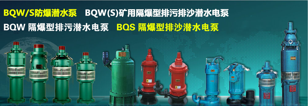 BQW(S)矿用(yòng)隔爆型排污排沙潜水電(diàn)泵